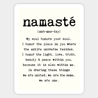 Namaste Magnet